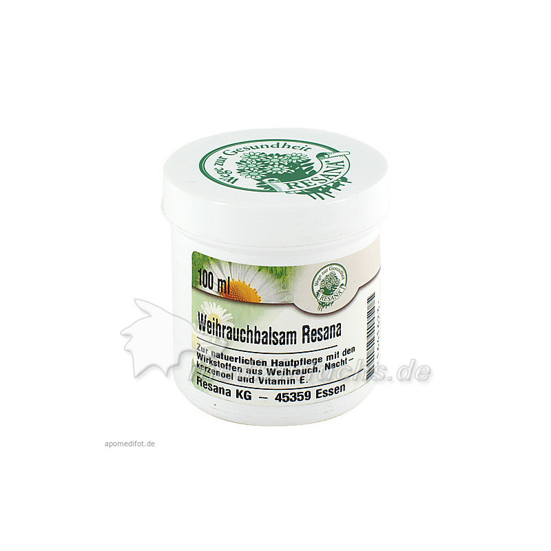 WEIHRAUCH BALSAM Resana, 100 ML – PZN 1641623