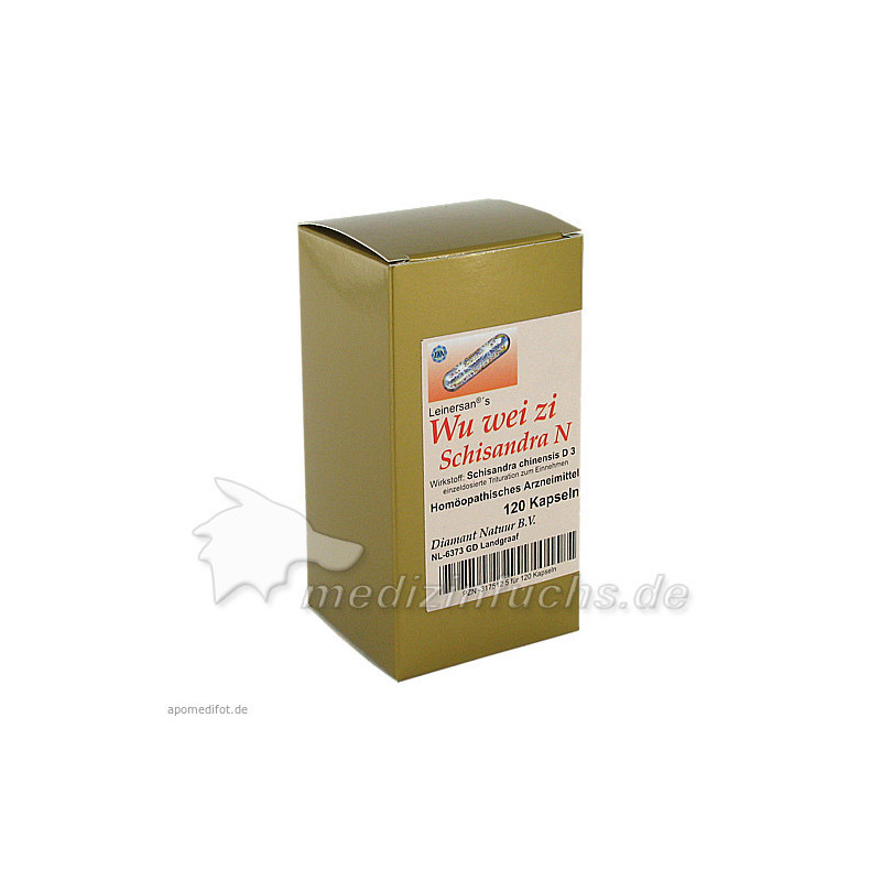 WU WEI ZI Schisandra Kapseln, 120 ST – PZN 3175125