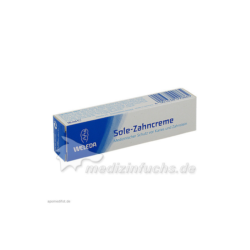 WELEDA Sole Zahncreme, 10 ML – PZN 3431545