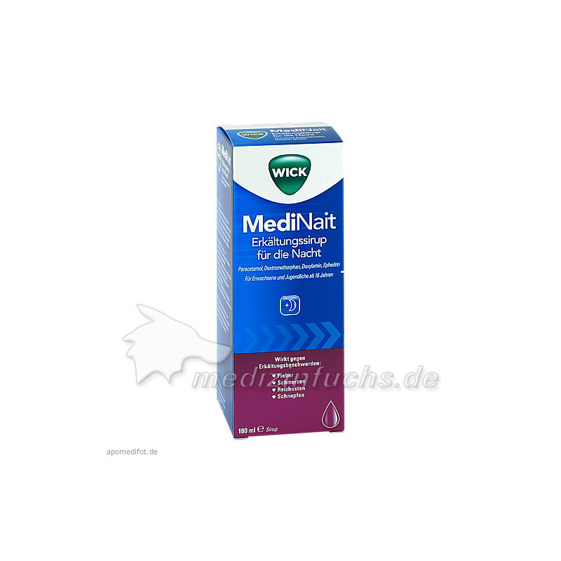 WICK MediNait Erk, 180 ML – PZN 1689009