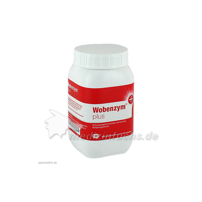 WOBENZYM Plus magensaftresistente Tabletten, 800 ST – PZN 6499549