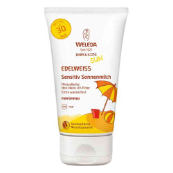 Weleda Edelweiss Sensitiv So.mil.lsf 30 Baby & Kid (150 ml) – PZN 13346674