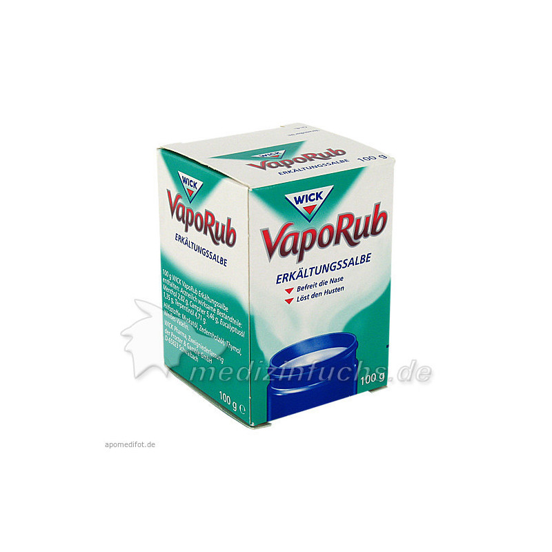 WICK VapoRub Erk, 100 G – PZN 358730