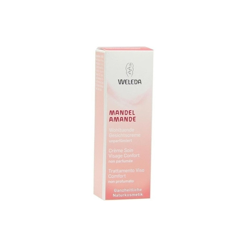 WELEDA Mandel wohltuende Gesichtscreme, 7 ML – PZN 6493050