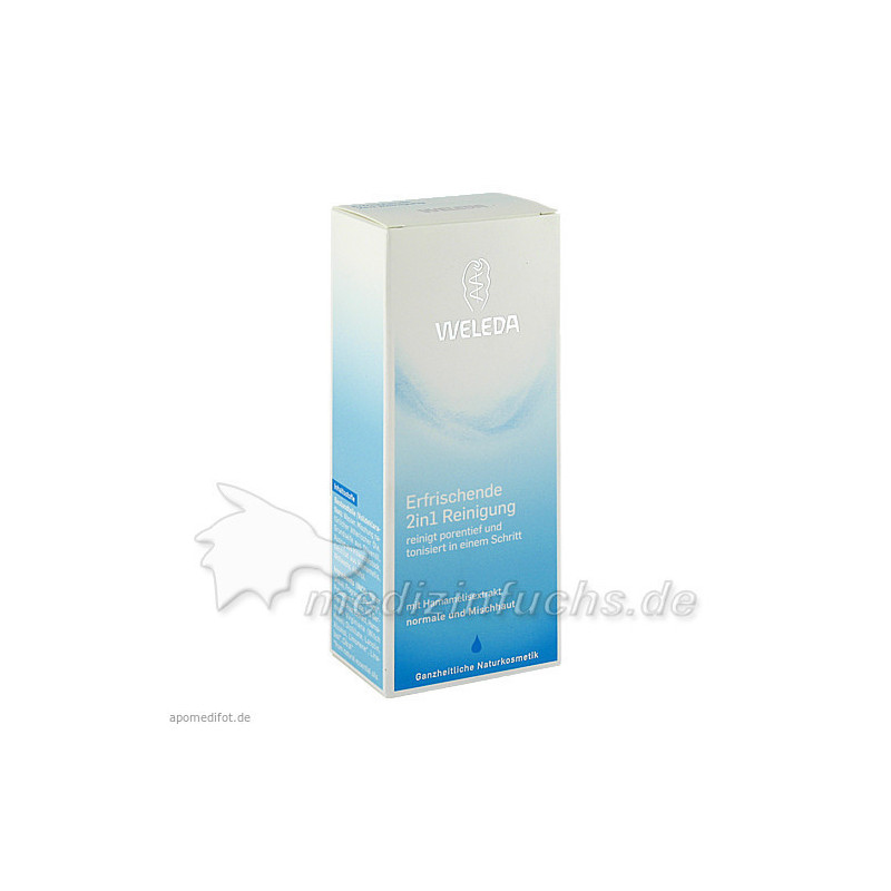 WELEDA erfrischende 2in1 Reinigung Milch, 100 ML – PZN 2048028