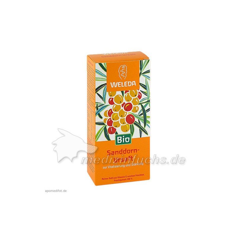 WELEDA Sanddorn Ursaft, 200 ML – PZN 4942035