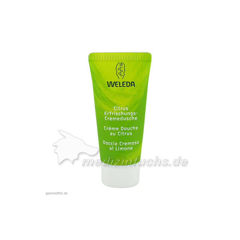 WELEDA Citrus Erfrischungscremedusche, 20 ML – PZN 6937015