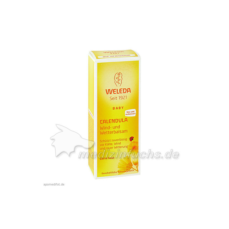 WELEDA Calendula Wind- und Wetterbalsam, 30 ML – PZN 871924