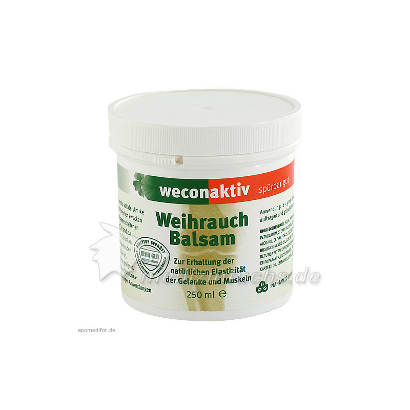 WECONAKTIV Weihrauch Balsam, 250 ML – PZN 5748335