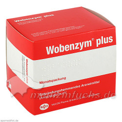 WOBENZYM Plus magensaftresistente Tabletten, 200 ST – PZN 6499526