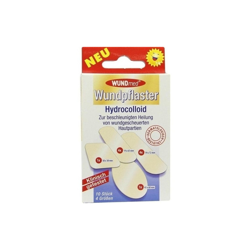 WUNDPFLASTER Hydrocolloid 4 Gr, 10 ST – PZN 6910223