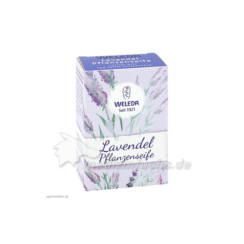 WELEDA Lavendel Pflanzenseife, 100 G – PZN 9894565