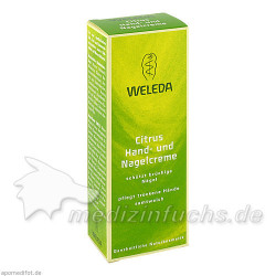 WELEDA Citrus Hand- und Nagelcreme, 50 ML – PZN 5890984