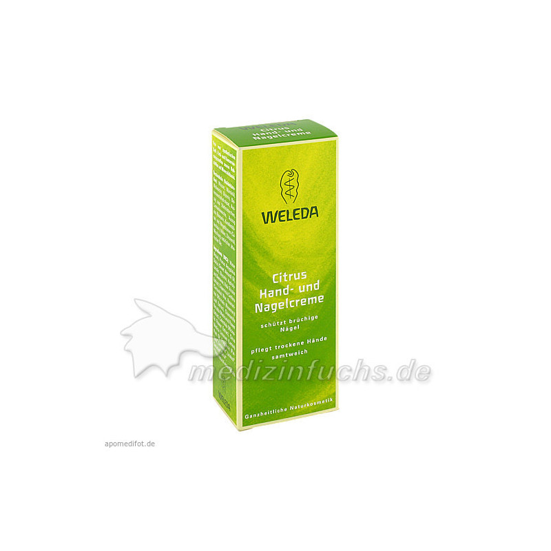 WELEDA Citrus Hand- und Nagelcreme, 50 ML – PZN 5890984