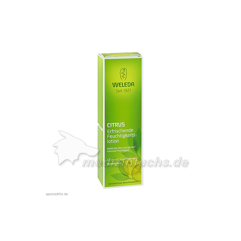 WELEDA Citrus erfrischende Feuchtigkeitslotion, 200 ML – PZN 7625252