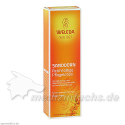 WELEDA Sanddorn reichhaltige Pflegelotion, 200 ML – PZN 7625298