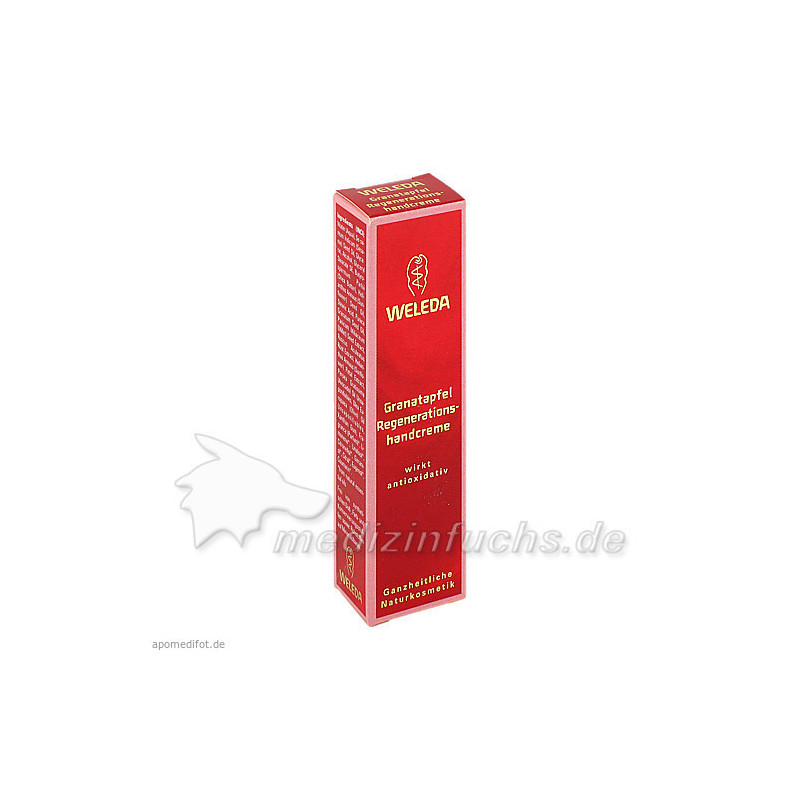 WELEDA Granatapfel Regenerationshandcreme, 10 ML – PZN 6092575