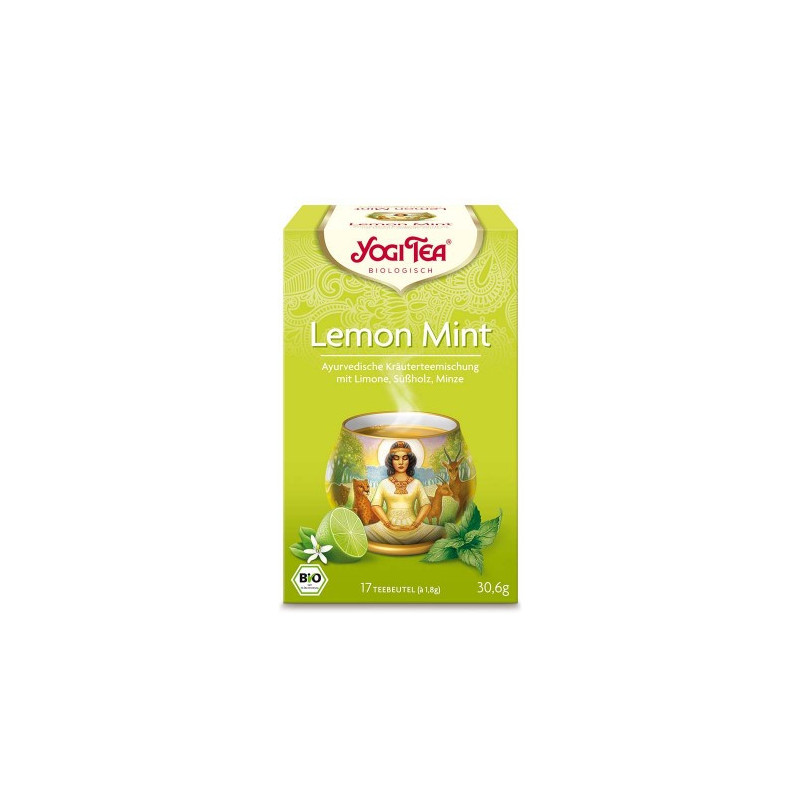 YOGI TEA Lemon Mint Bio Filterbeutel, 17X1.8 G – PZN 9687665