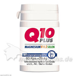 Q 10 30MG PLUS MAG VIT E S, 60 ST – PZN 4831577