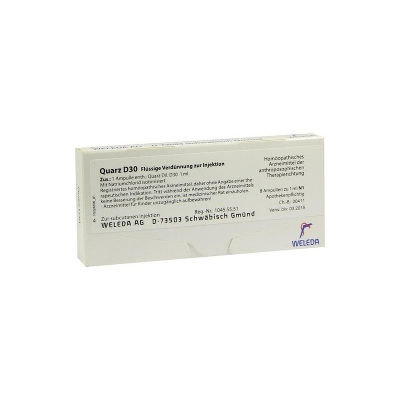 QUARZ D30, 8X1 ML – PZN 1625676