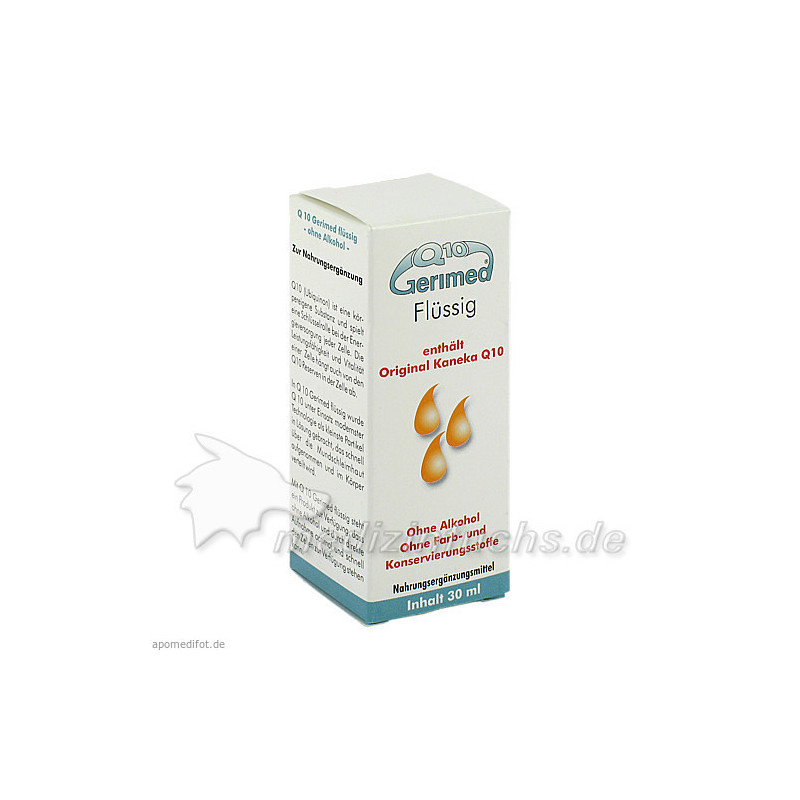Q10 Gerimed flüssig ohne Alkohol, 30 ML – PZN 1698830