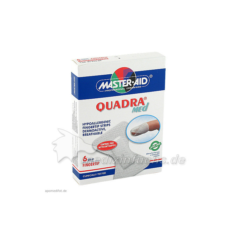 QUADRA MED Pflaster Fingerstrips Master Aid, 6 ST – PZN 624195