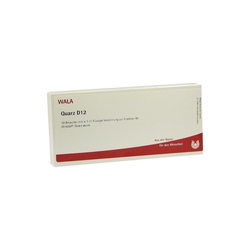QUARZ D12, 10X1 ML – PZN 2830450