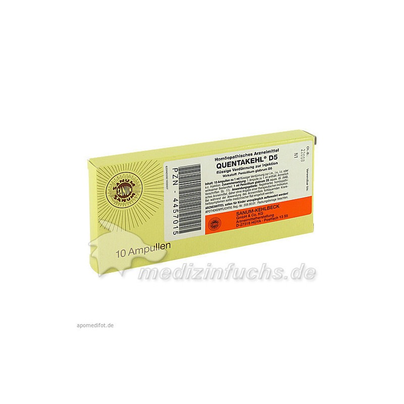 QUENTAKEHL D 5, 10X1 ML – PZN 4457015