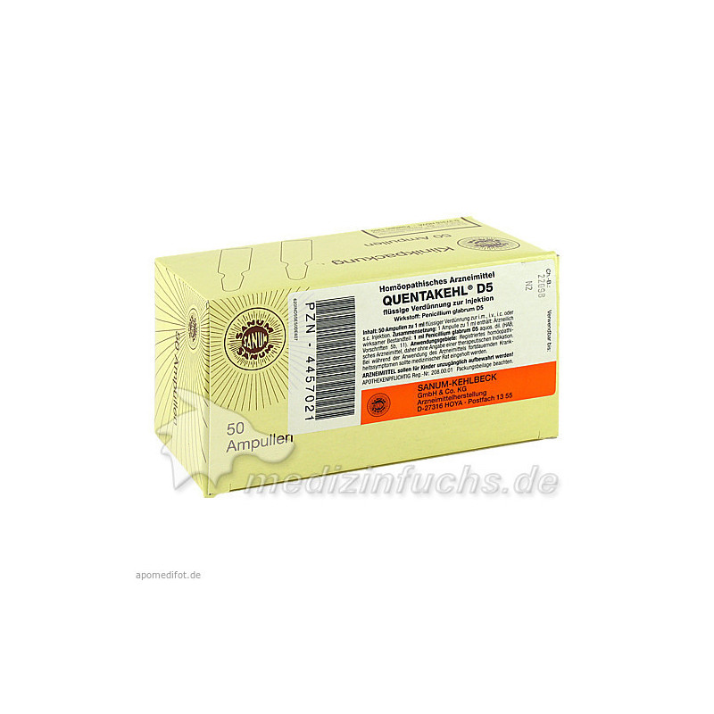 QUENTAKEHL D 5, 50X1 ML – PZN 4457021
