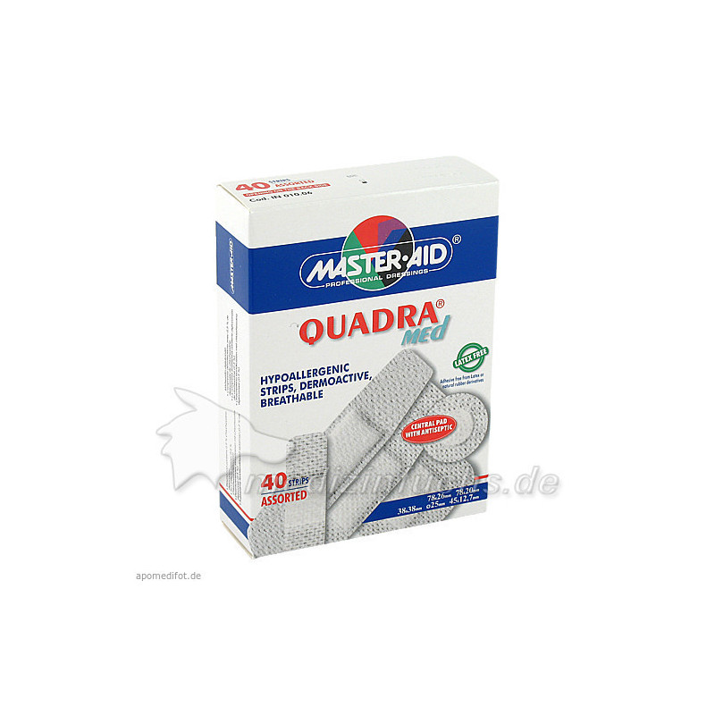 QUADRA MED Pflaster 5 Formate Master Aid, 40 ST – PZN 636264