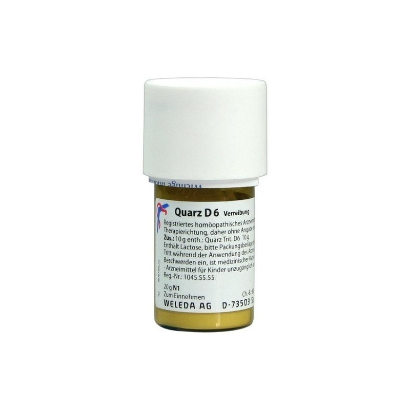 QUARZ D 6, 20 G – PZN 1616660