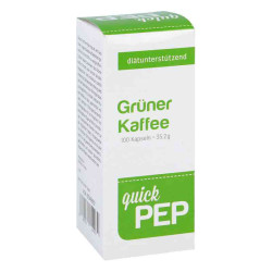 Quickpep Grüner Kaffee Kapseln (100 stk) – PZN 10346892