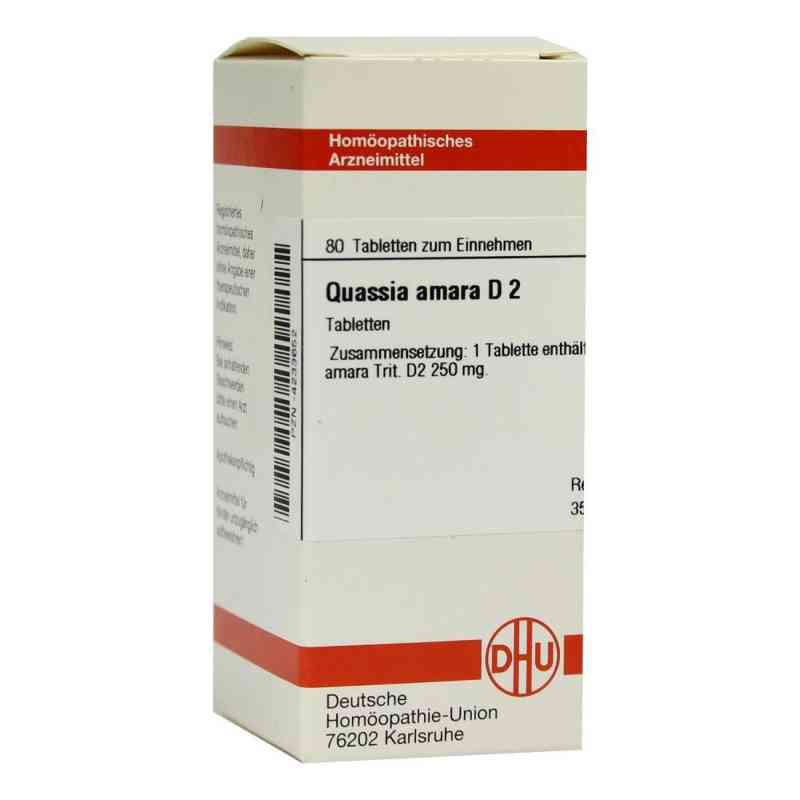 Quassia D 2 Tabletten (80 stk) – PZN 4233652