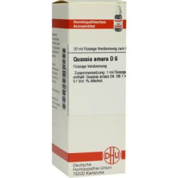 Quassia D 6 Dilution (20 ml) – PZN 7177227