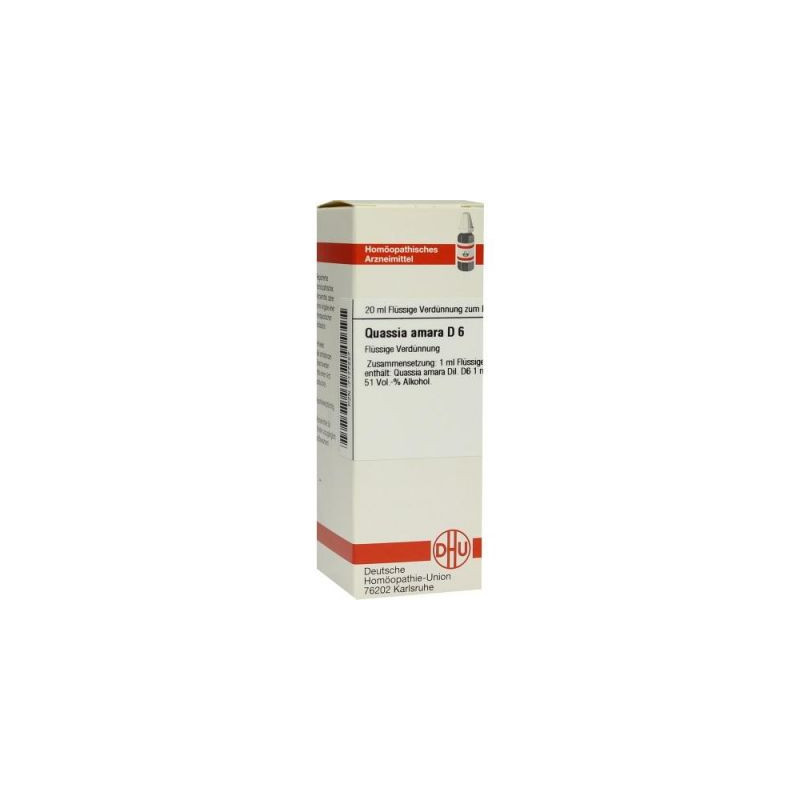 Quassia D 6 Dilution (20 ml) – PZN 7177227