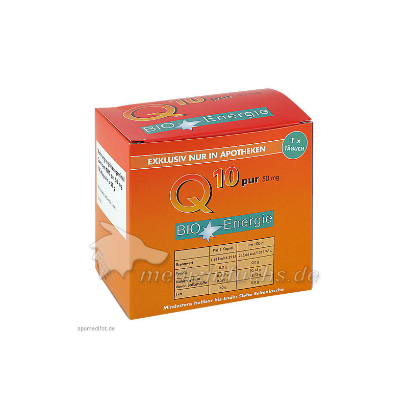 Q10 pur 50mg, 100 ST – PZN 7339776