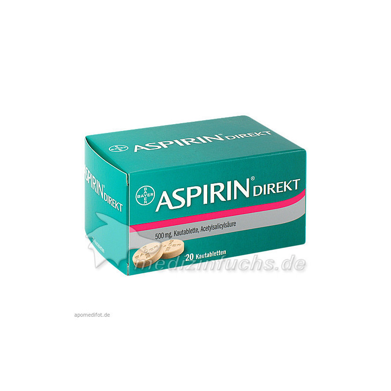 ASPIRIN DIREKT, 20 ST – PZN 4356254