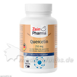 Quercetin Kapseln 250mg, 90 ST – PZN 9100329