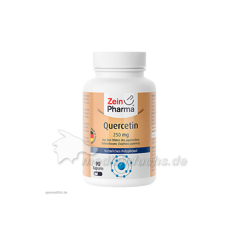 Quercetin Kapseln 250mg, 90 ST – PZN 9100329