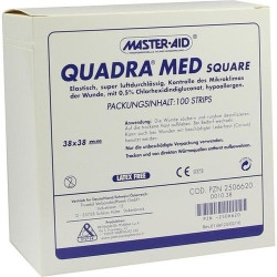 QUADRA MED square 38x38 mm Master Aid, 100 ST – PZN 2506620