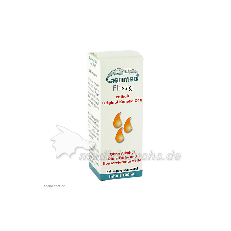 Q10 Gerimed flüssig ohne Alkohol, 100 ML – PZN 1699108