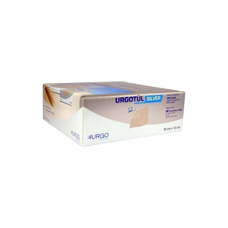 Urgotuel silver 10x12cm, 60 ST – PZN 6607909