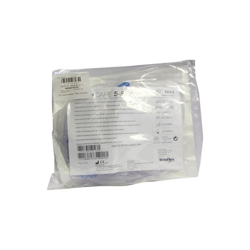 Urinbeutel Medical Service S-Bag 2l 120cm Schlauch, 1 ST – PZN 123725
