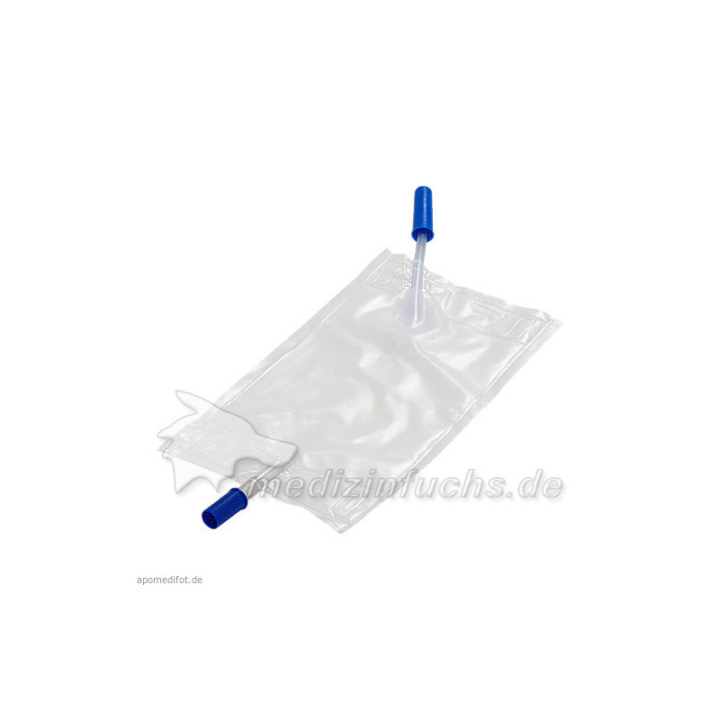 URIN BEINBEUTEL m.schräg.Schl.Ansatz, 500 ML – PZN 4796800