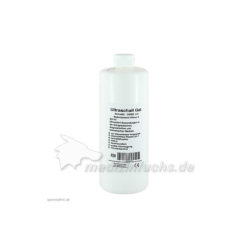 Ultraschallgel MVK, 1000 ML – PZN 5030307