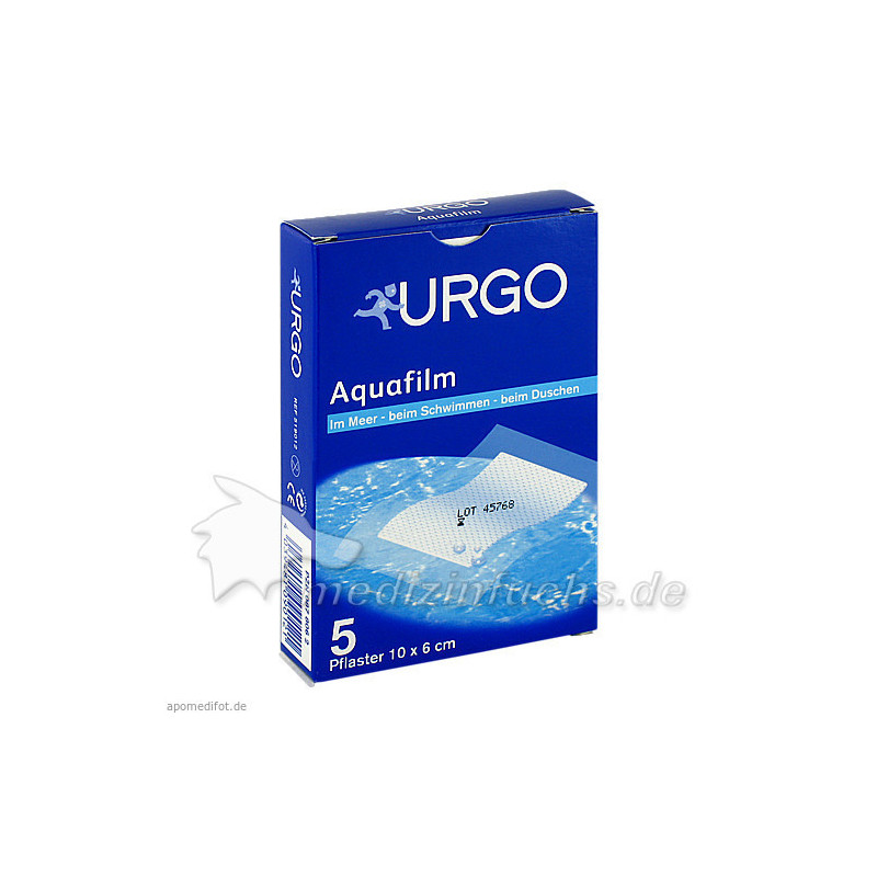 URGO AQUA FILM XL 10x6cm, 5 ST – PZN 878062
