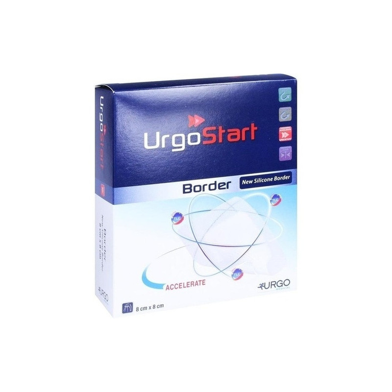 UrgoStart Border 8x8cm, 10 ST – PZN 10180960