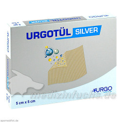 Urgotül Silver 5x5cm, 10 ST – PZN 5046461