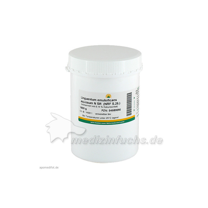 UNGUENTUM EMULSIFICANS aquosum N SR, 1000 G – PZN 4580690