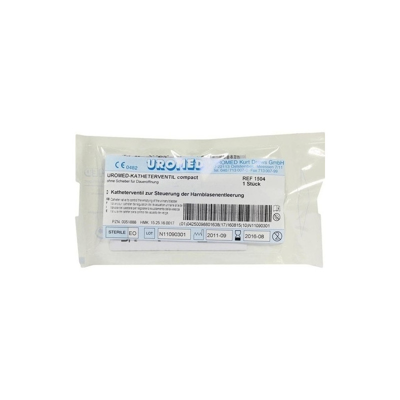 UROMED Katheter-Ventil comp 1504, 1 ST – PZN 51888